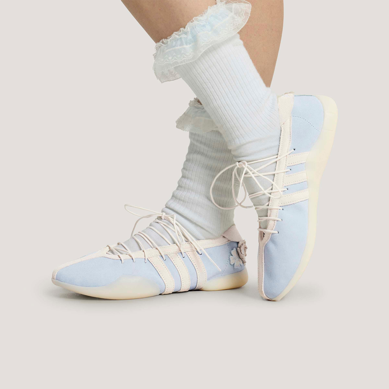 Adidas Shoes Samba - Оригинальные женские балетки Adidas на тонкой