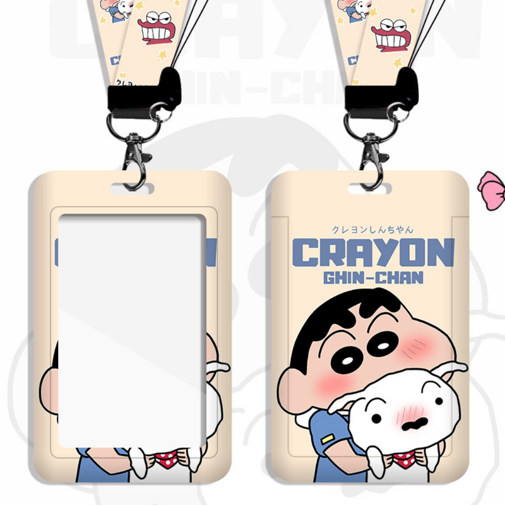 Lanyard Badge Holder - Фигурки из серии аниме «Крейон Шин-чан»,