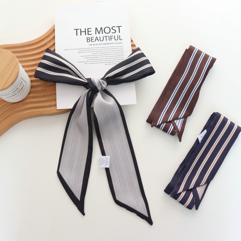 Silk Tie Striped - Новинка 2023 года, полосатый маленький шелковый