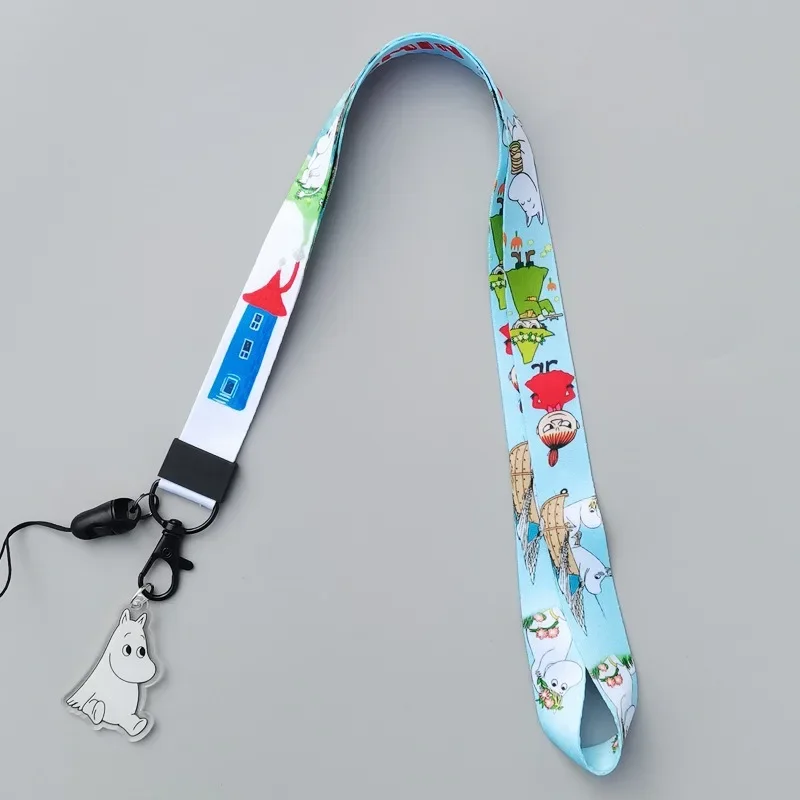 Lanyard Badge Holder - M-Moomins Милый мультяшный шнурок для телефона