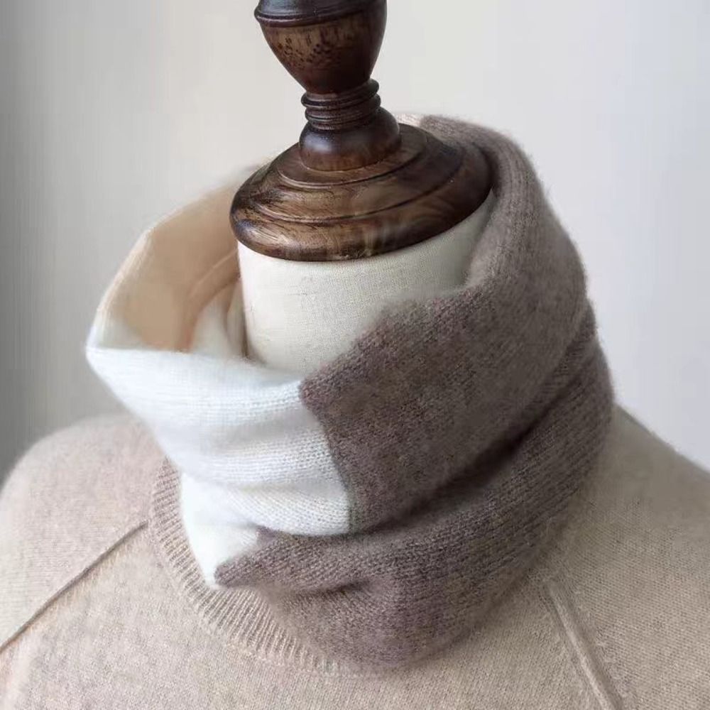 Мягкий разноцветный бесшовный  – обзор и цена Infinity Scarf Knit