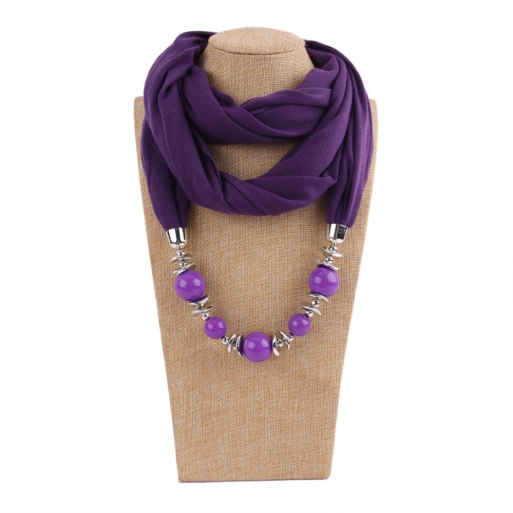 Модный шифоновый шарф однотонн – обзор и цена Infinity Scarf Knit